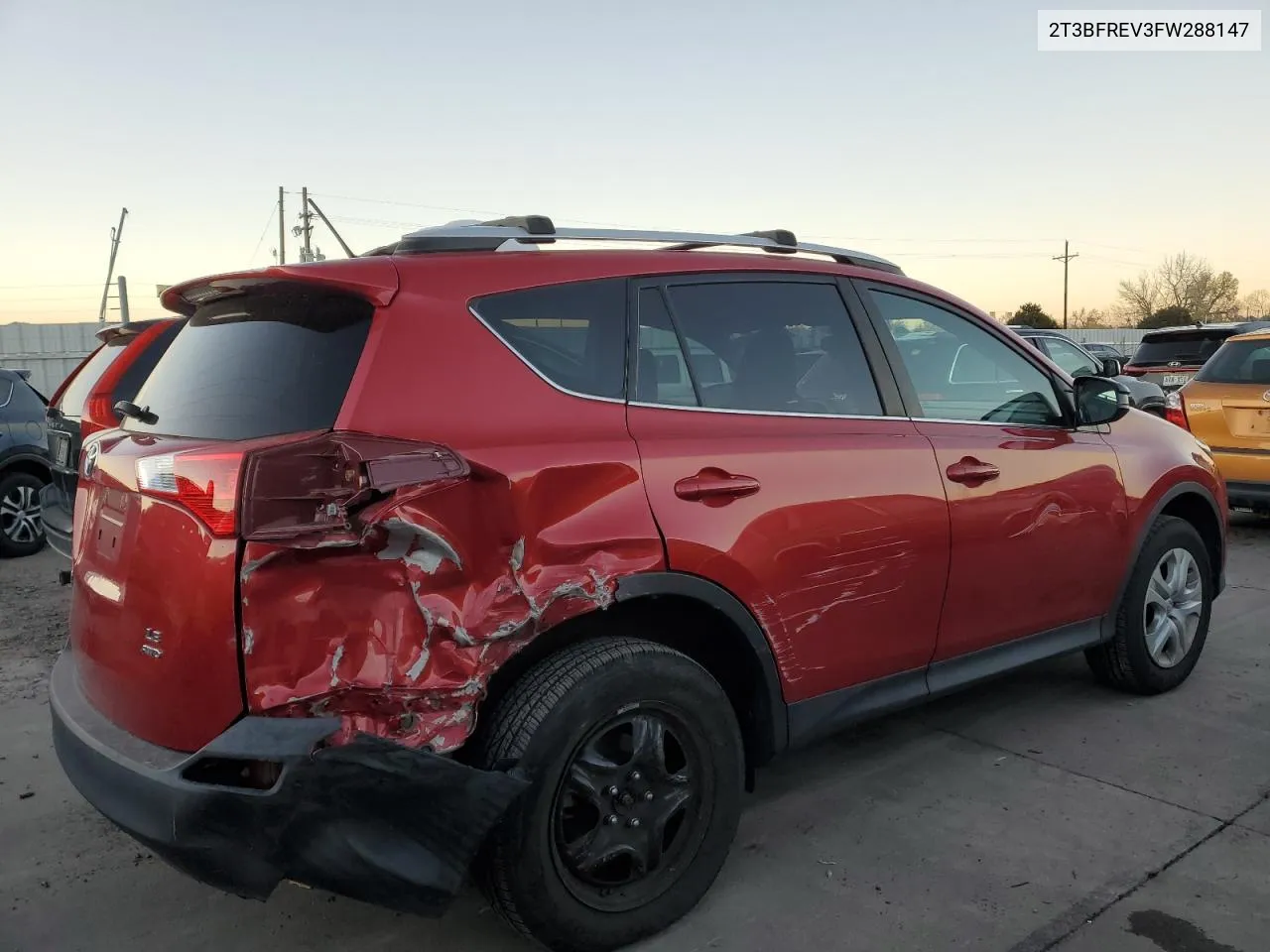 2015 Toyota Rav4 Le VIN: 2T3BFREV3FW288147 Lot: 80471894