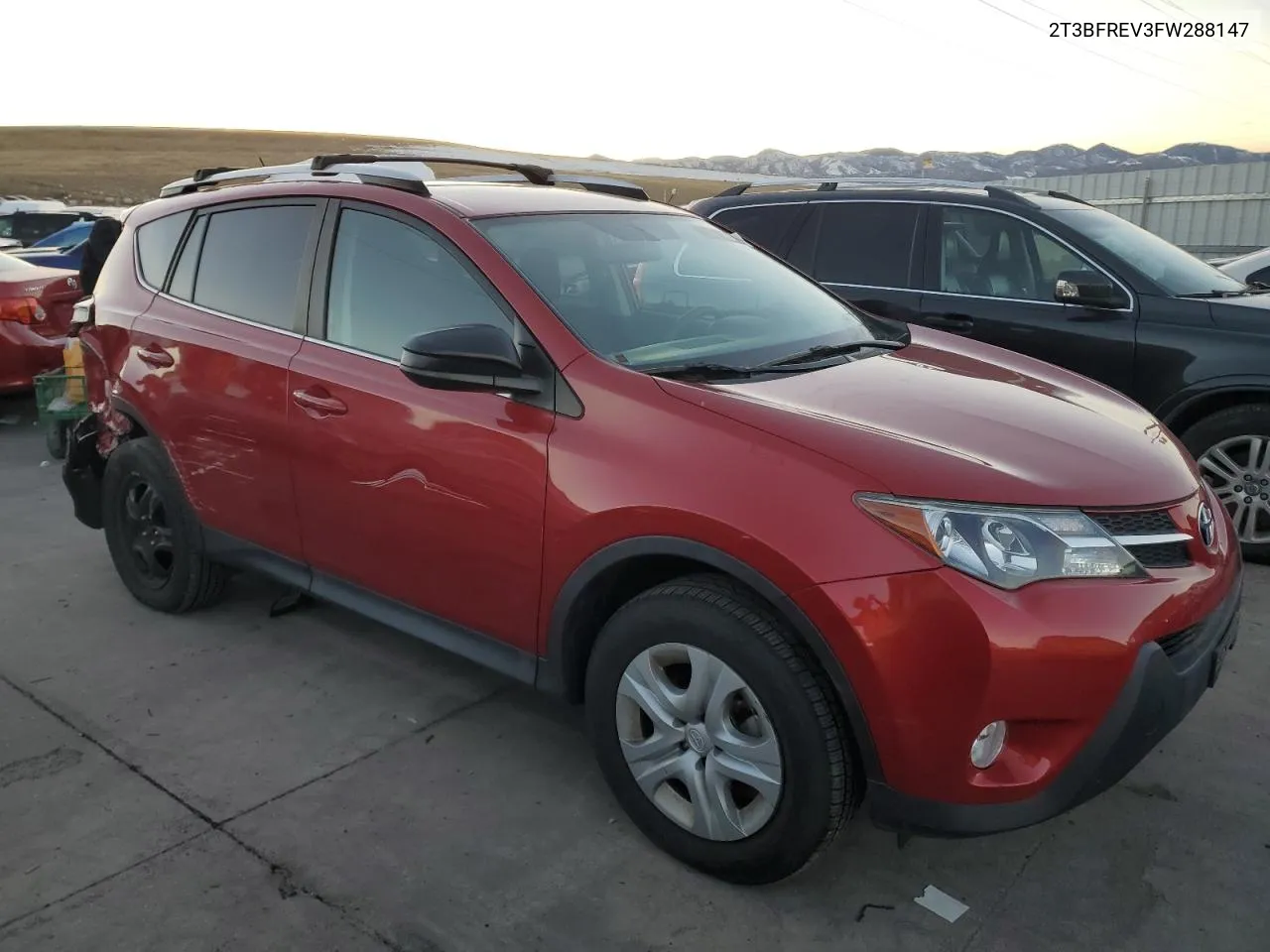 2015 Toyota Rav4 Le VIN: 2T3BFREV3FW288147 Lot: 80471894