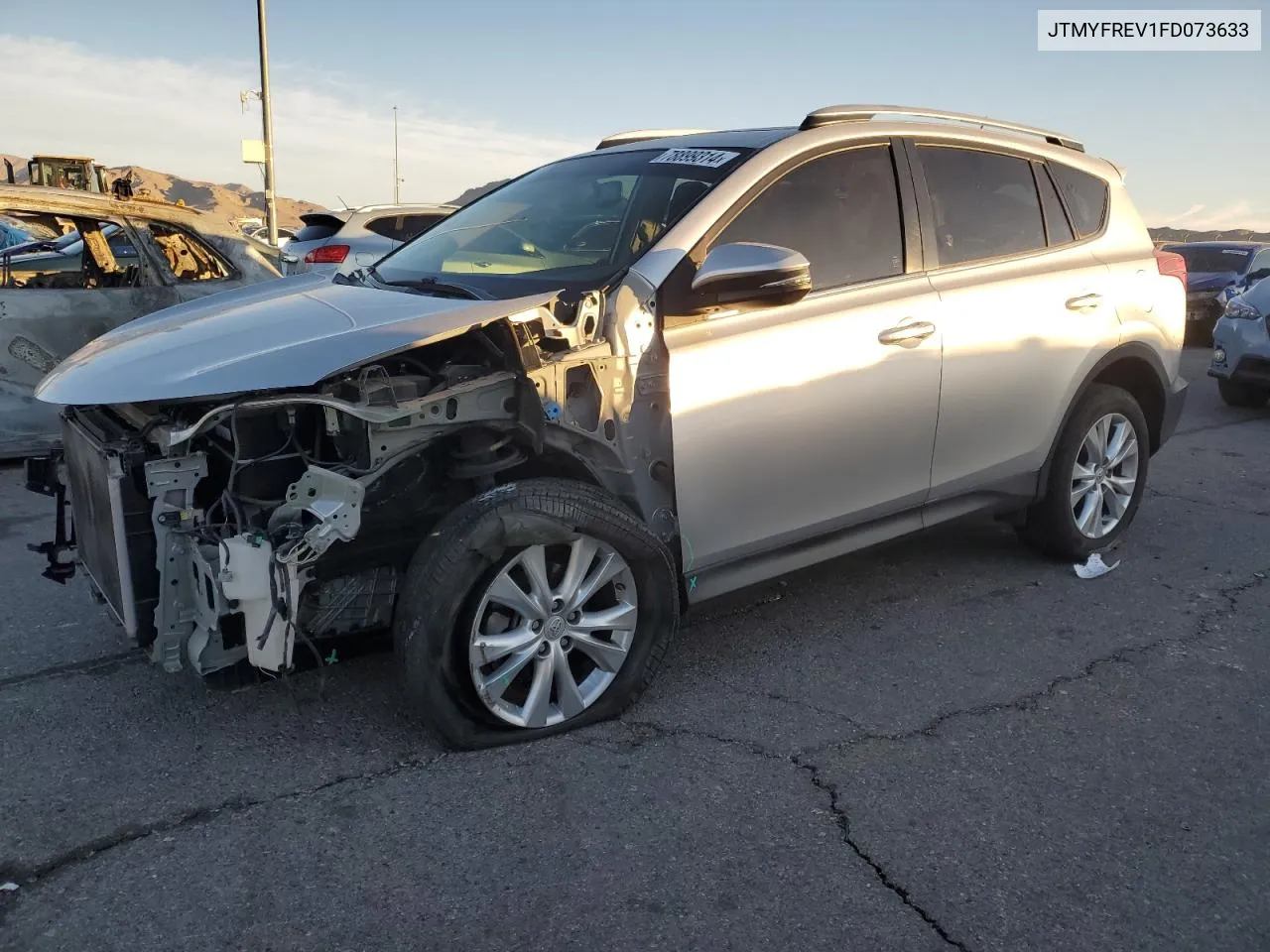 2015 Toyota Rav4 Limited VIN: JTMYFREV1FD073633 Lot: 80520304