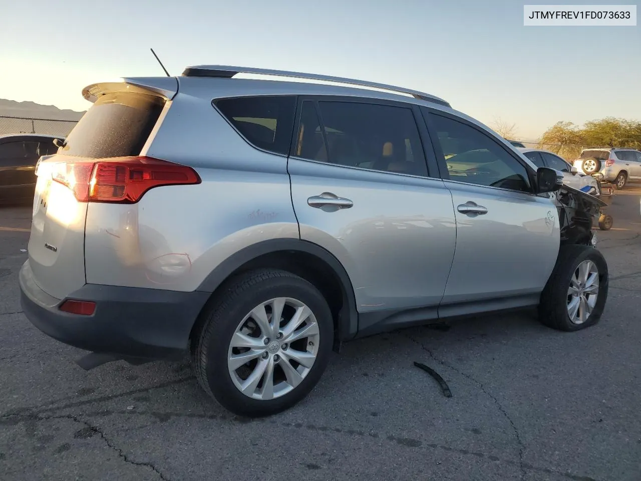 2015 Toyota Rav4 Limited VIN: JTMYFREV1FD073633 Lot: 80520304