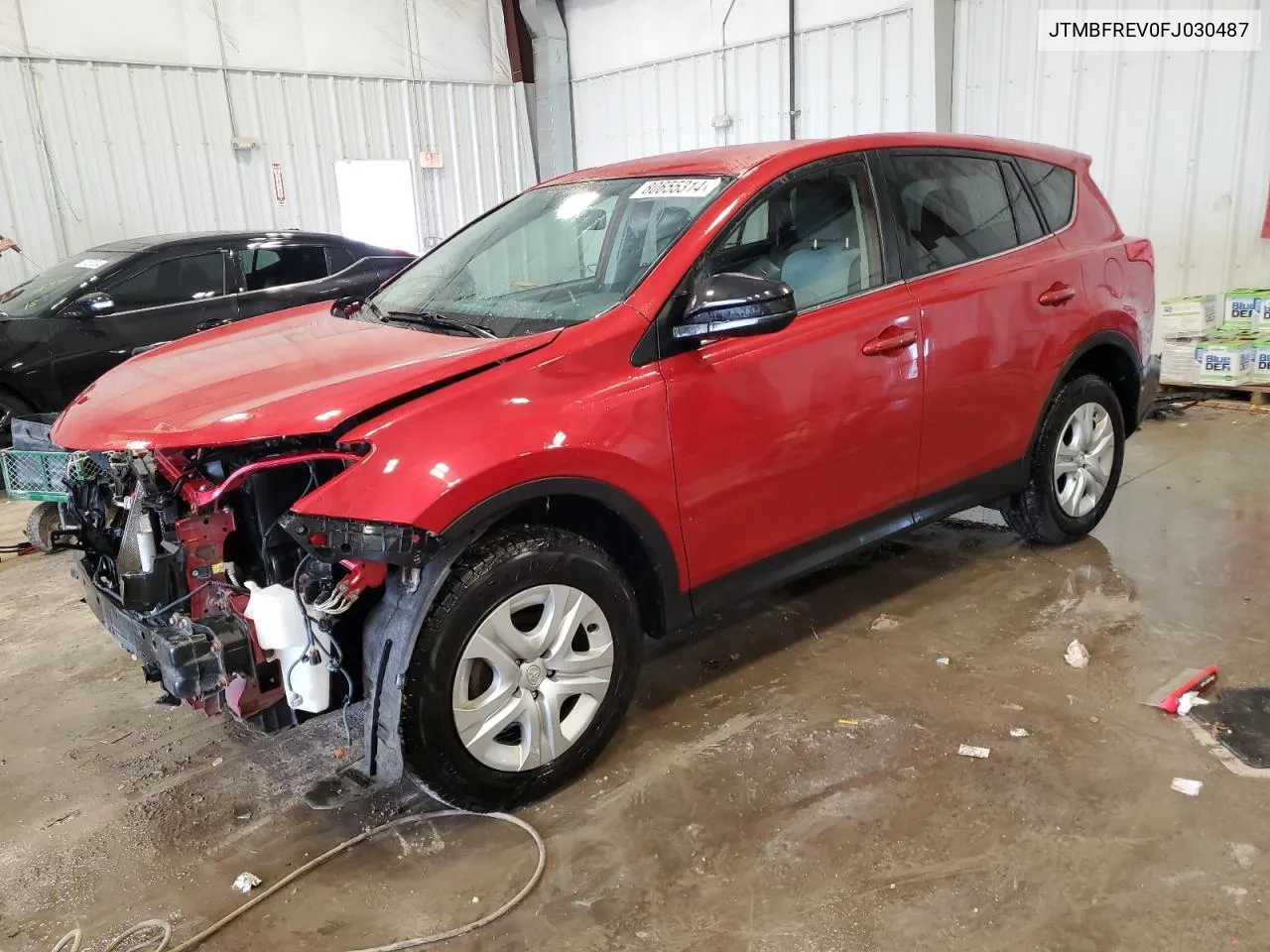 2015 Toyota Rav4 Le VIN: JTMBFREV0FJ030487 Lot: 80655314