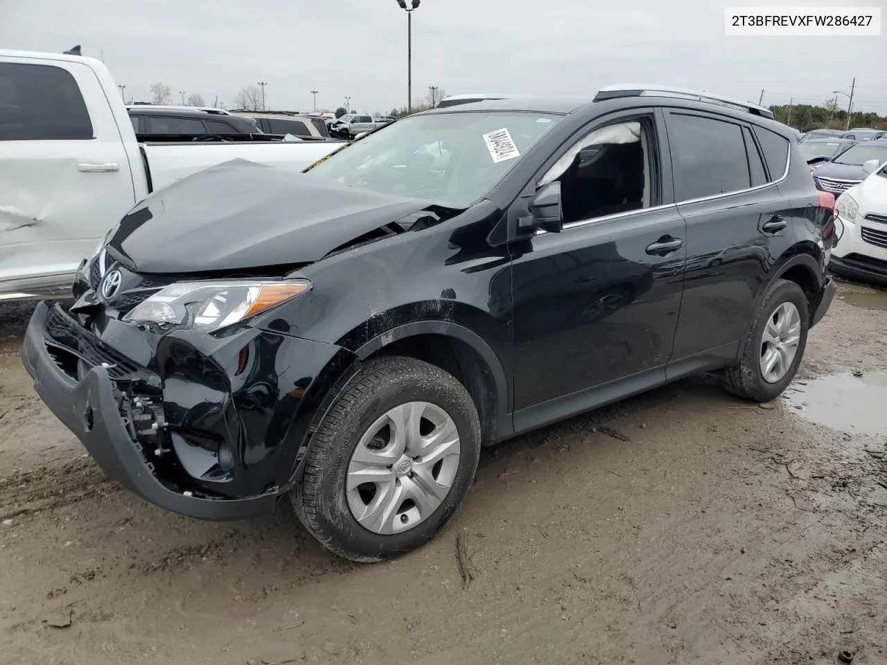 2015 Toyota Rav4 Le VIN: 2T3BFREVXFW286427 Lot: 80844924