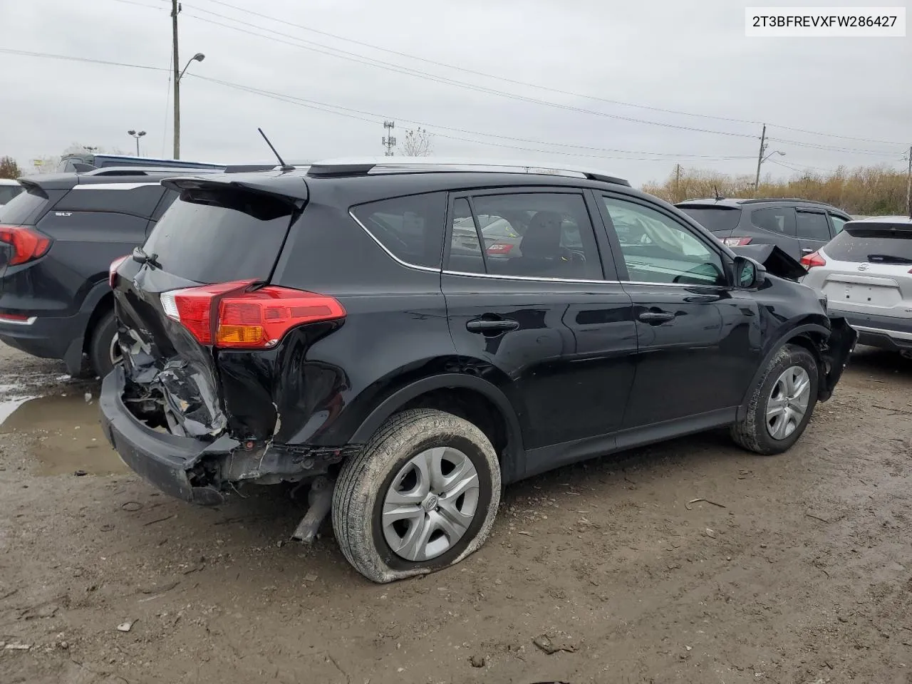 2015 Toyota Rav4 Le VIN: 2T3BFREVXFW286427 Lot: 80844924