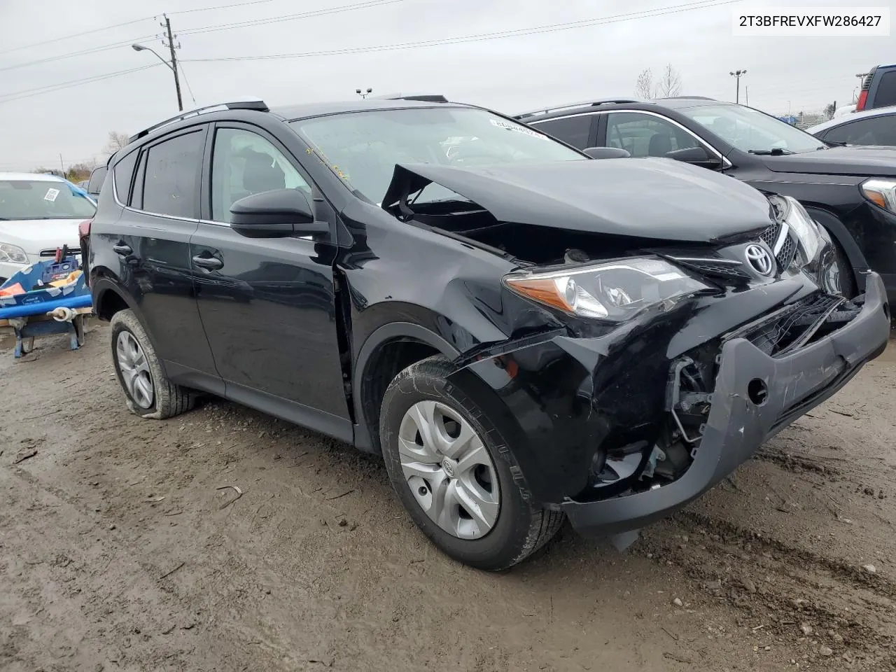 2015 Toyota Rav4 Le VIN: 2T3BFREVXFW286427 Lot: 80844924