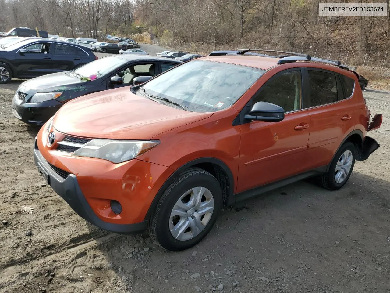 2015 Toyota Rav4 Le VIN: JTMBFREV2FD153674 Lot: 80988004