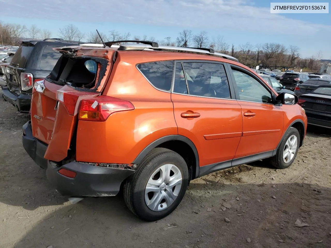 2015 Toyota Rav4 Le VIN: JTMBFREV2FD153674 Lot: 80988004