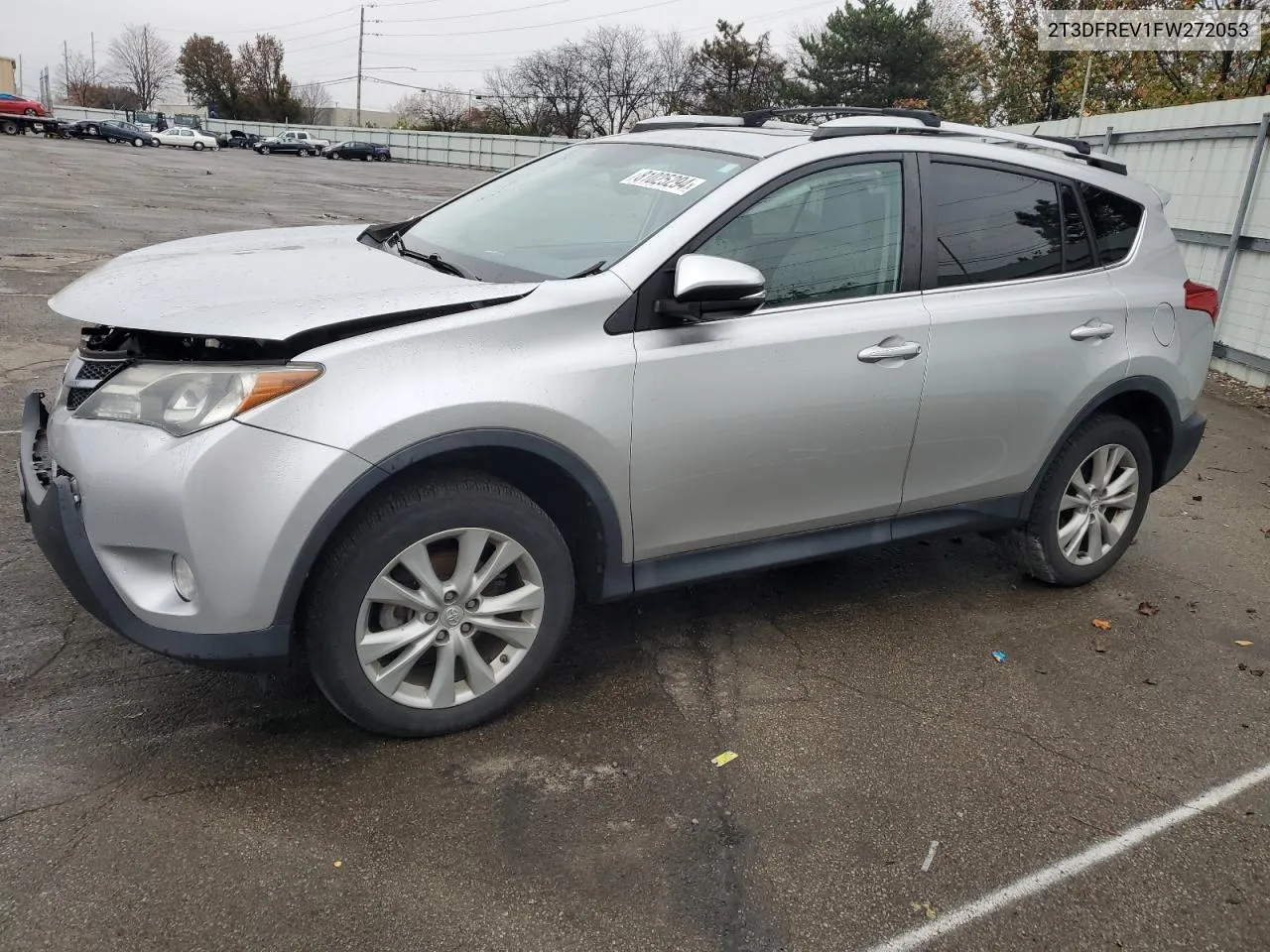 2015 Toyota Rav4 Limited VIN: 2T3DFREV1FW272053 Lot: 81025294