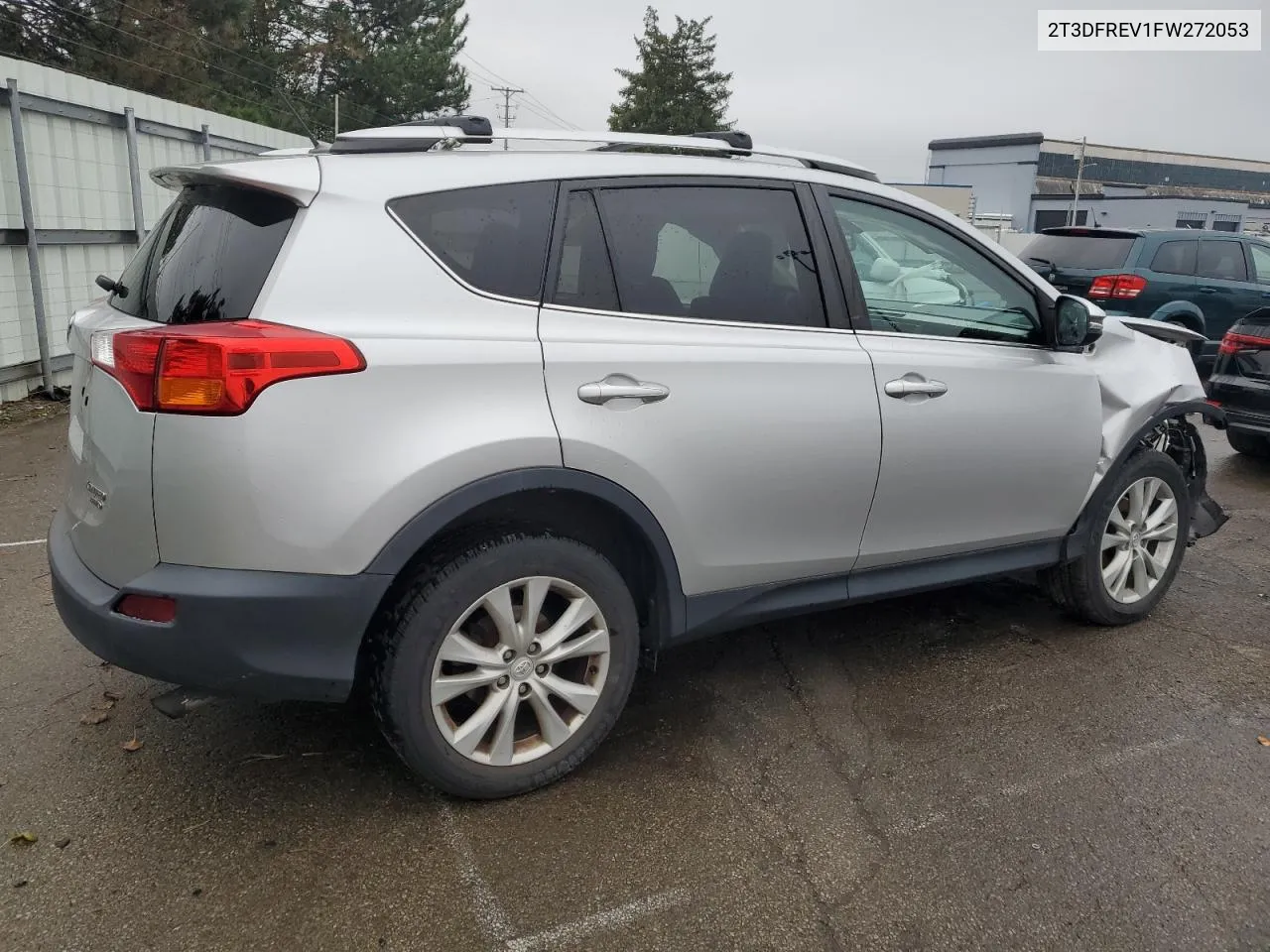 2015 Toyota Rav4 Limited VIN: 2T3DFREV1FW272053 Lot: 81025294