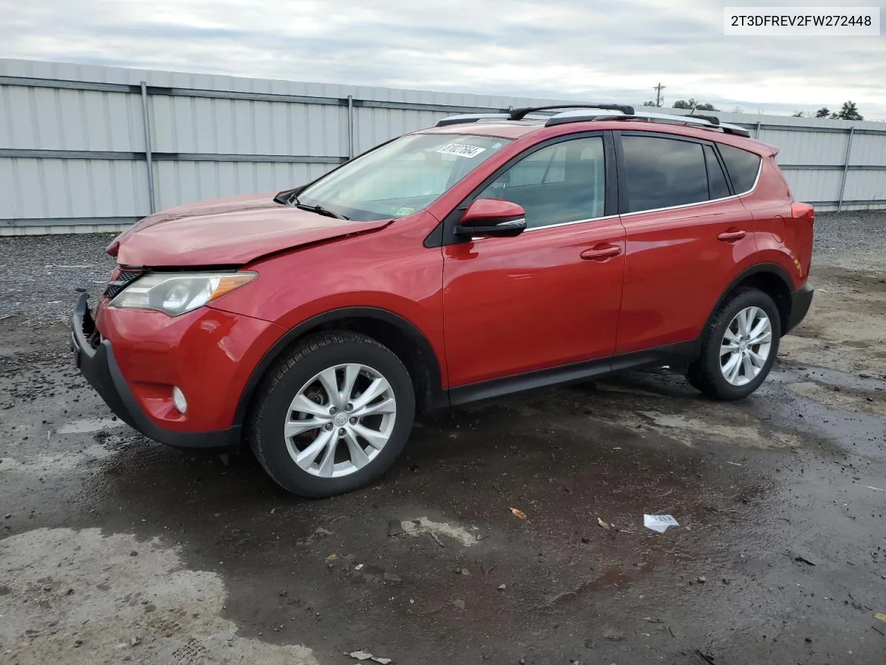 2015 Toyota Rav4 Limited VIN: 2T3DFREV2FW272448 Lot: 81027664