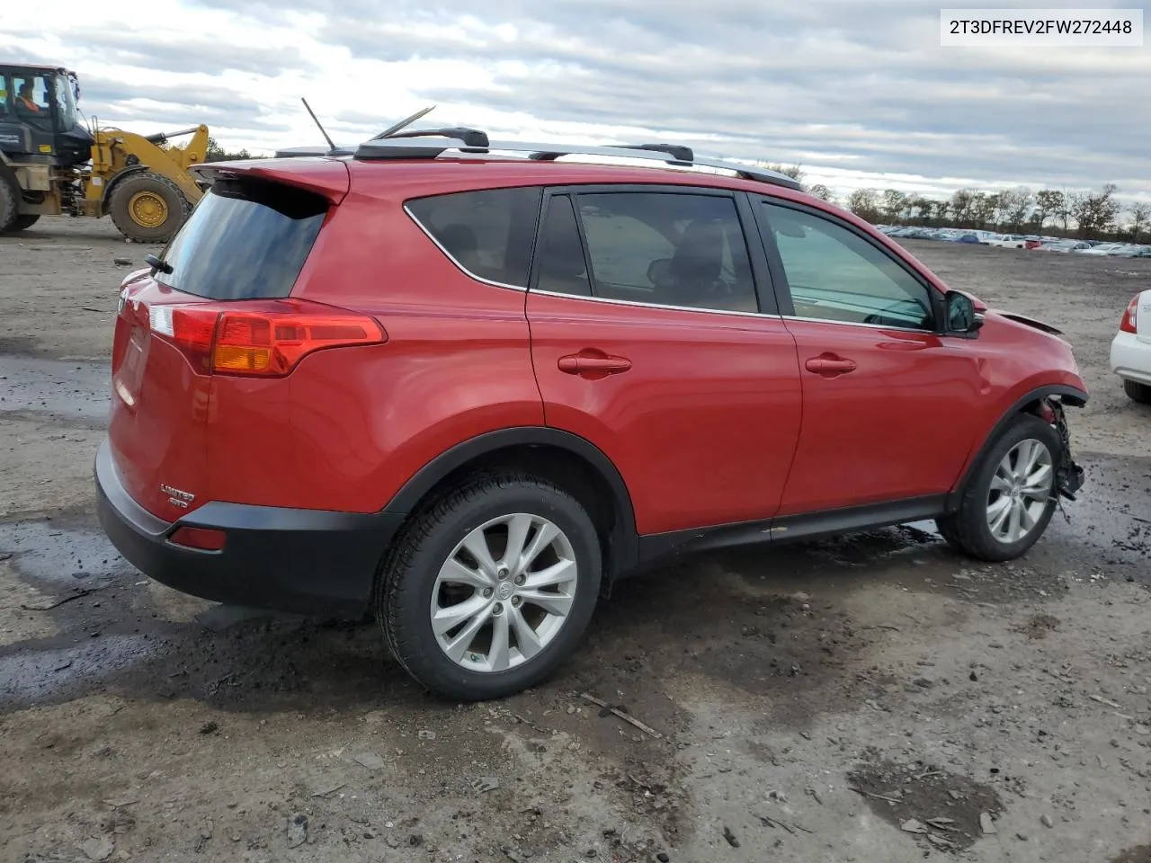 2015 Toyota Rav4 Limited VIN: 2T3DFREV2FW272448 Lot: 81027664