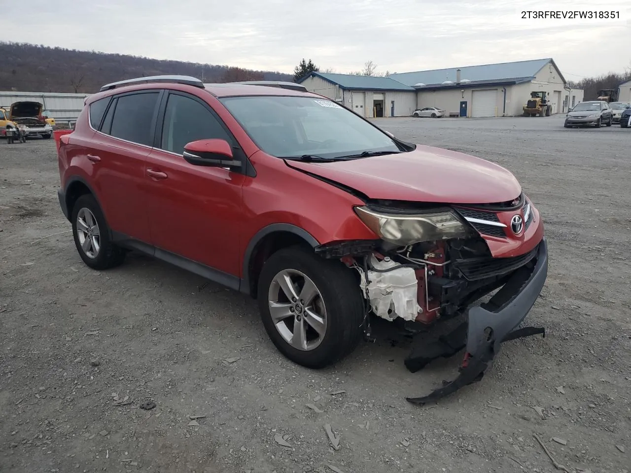 2015 Toyota Rav4 Xle VIN: 2T3RFREV2FW318351 Lot: 81104524