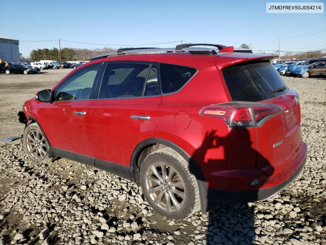 2016 Toyota Rav4 Limited VIN: JTMDFREV5GJ054214 Lot: 41978134