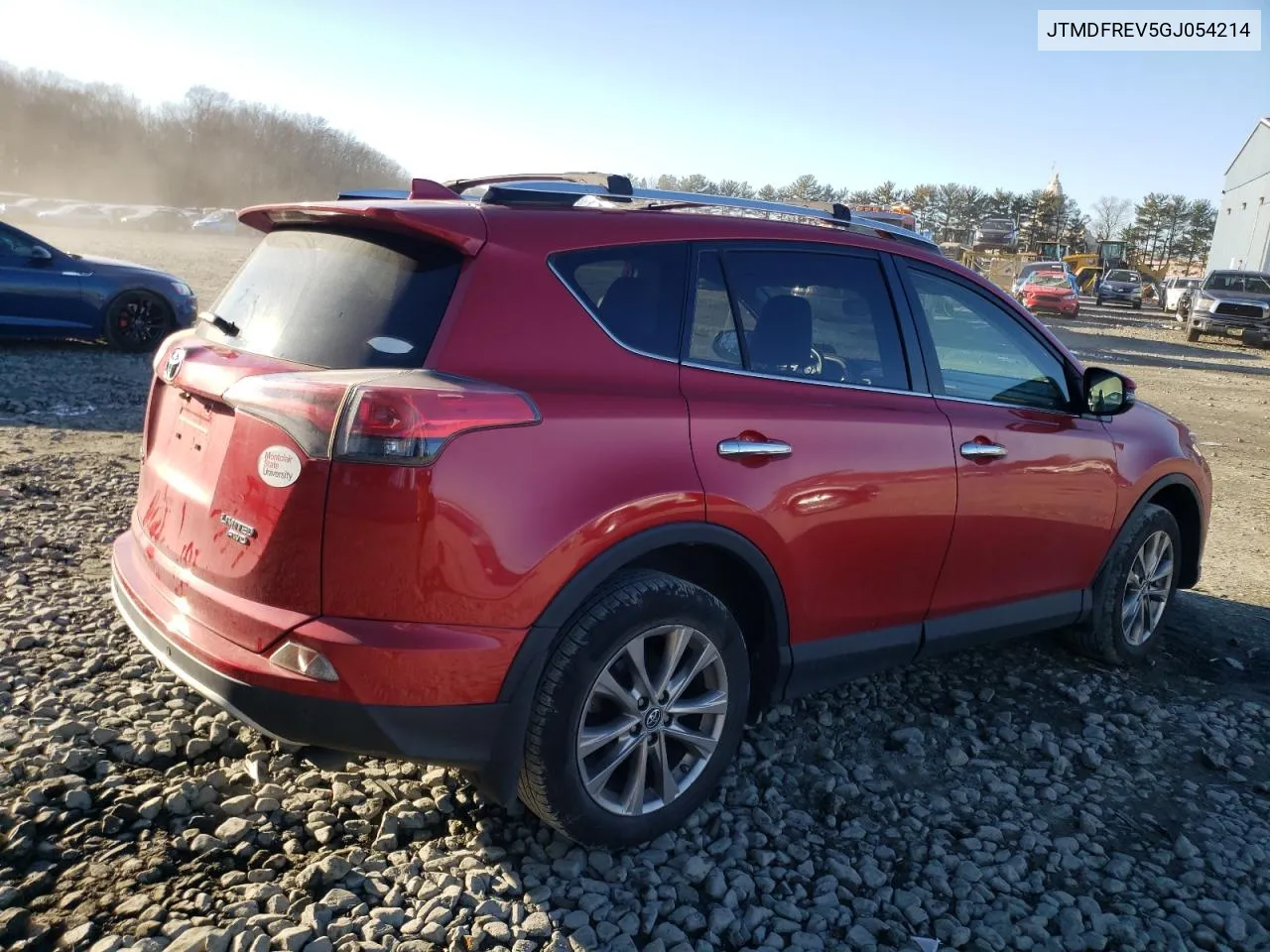 2016 Toyota Rav4 Limited VIN: JTMDFREV5GJ054214 Lot: 41978134