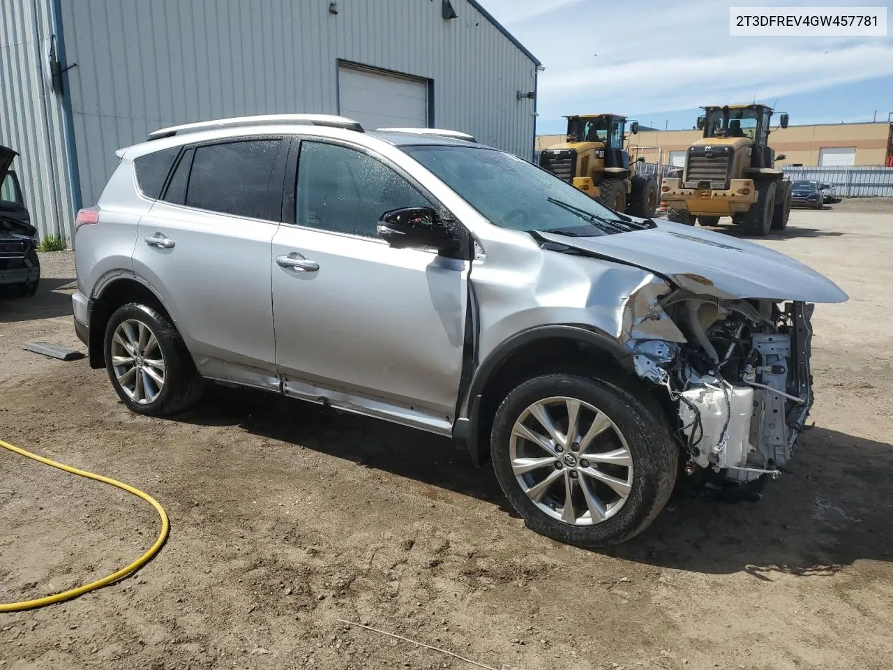 2016 Toyota Rav4 Limited VIN: 2T3DFREV4GW457781 Lot: 53387464