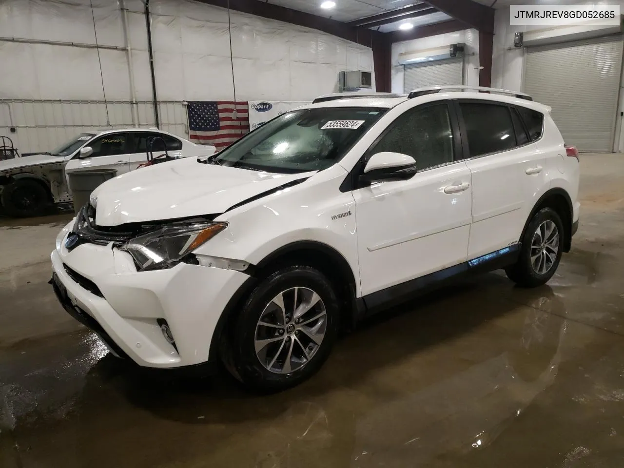 2016 Toyota Rav4 Hv Xle VIN: JTMRJREV8GD052685 Lot: 53559624