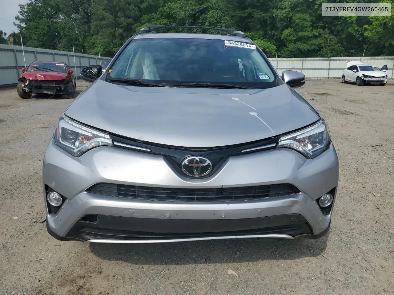 2016 Toyota Rav4 Limited VIN: 2T3YFREV4GW260465 Lot: 54326614