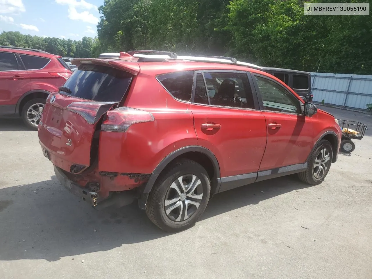 2016 Toyota Rav4 Le VIN: JTMBFREV1GJ055190 Lot: 56110904