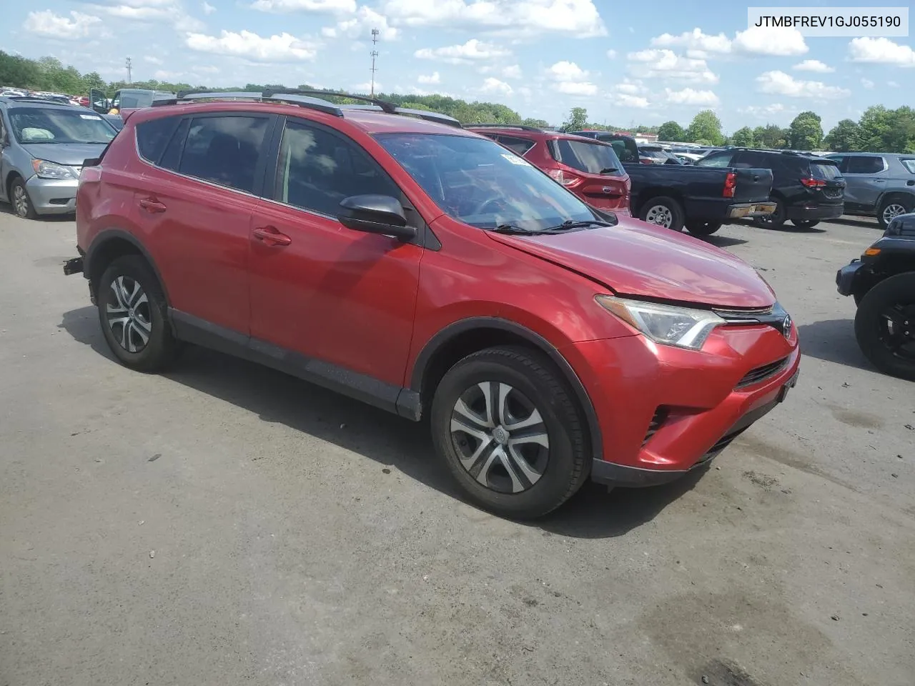 2016 Toyota Rav4 Le VIN: JTMBFREV1GJ055190 Lot: 56110904