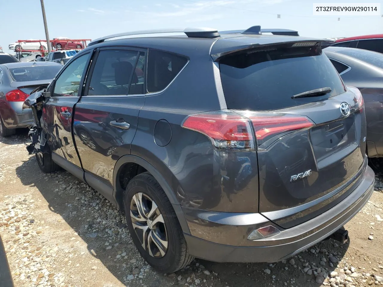 2016 Toyota Rav4 Le VIN: 2T3ZFREV9GW290114 Lot: 56492184