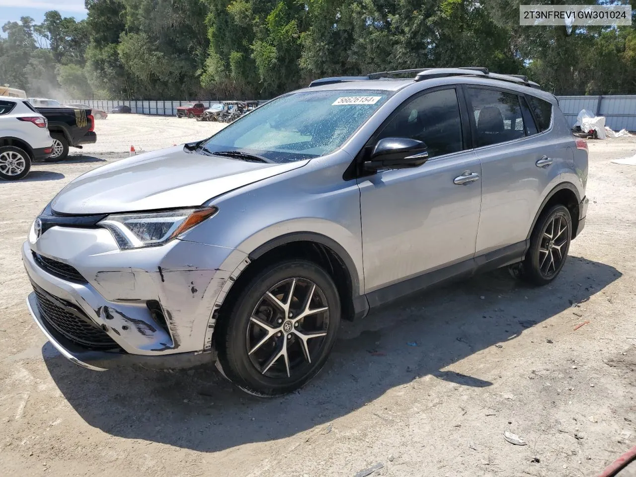 2016 Toyota Rav4 Se VIN: 2T3NFREV1GW301024 Lot: 56626154