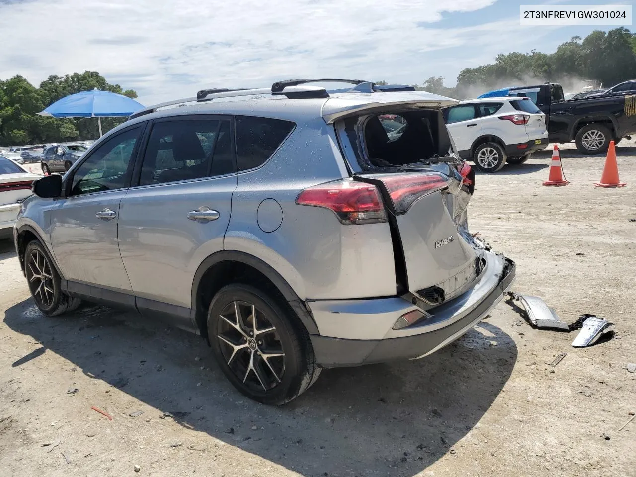 2016 Toyota Rav4 Se VIN: 2T3NFREV1GW301024 Lot: 56626154