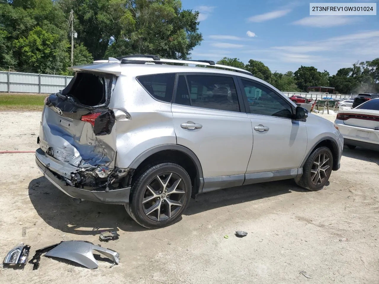 2016 Toyota Rav4 Se VIN: 2T3NFREV1GW301024 Lot: 56626154