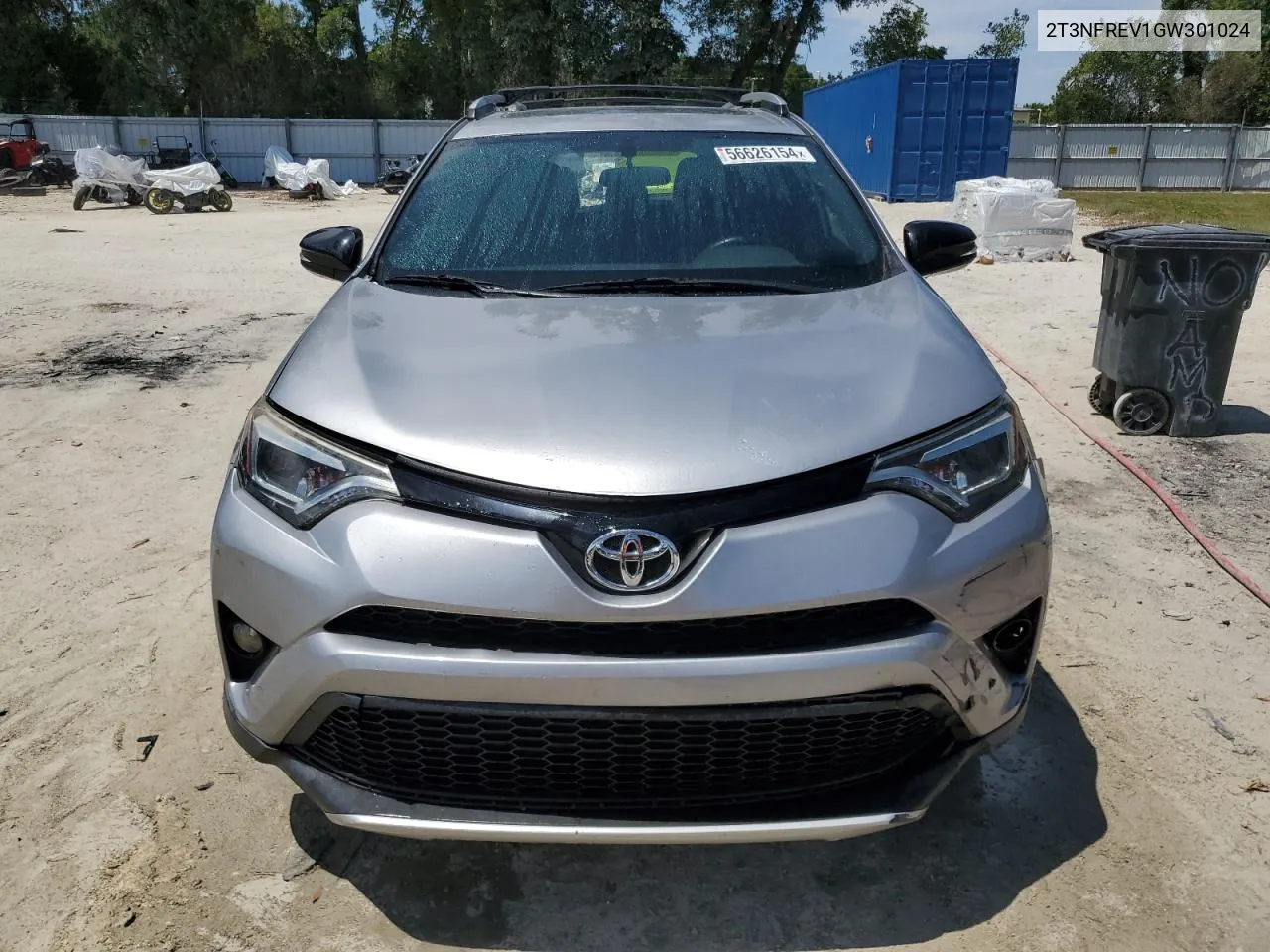 2016 Toyota Rav4 Se VIN: 2T3NFREV1GW301024 Lot: 56626154