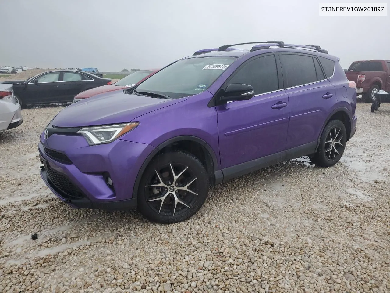 2016 Toyota Rav4 Se VIN: 2T3NFREV1GW261897 Lot: 57039844