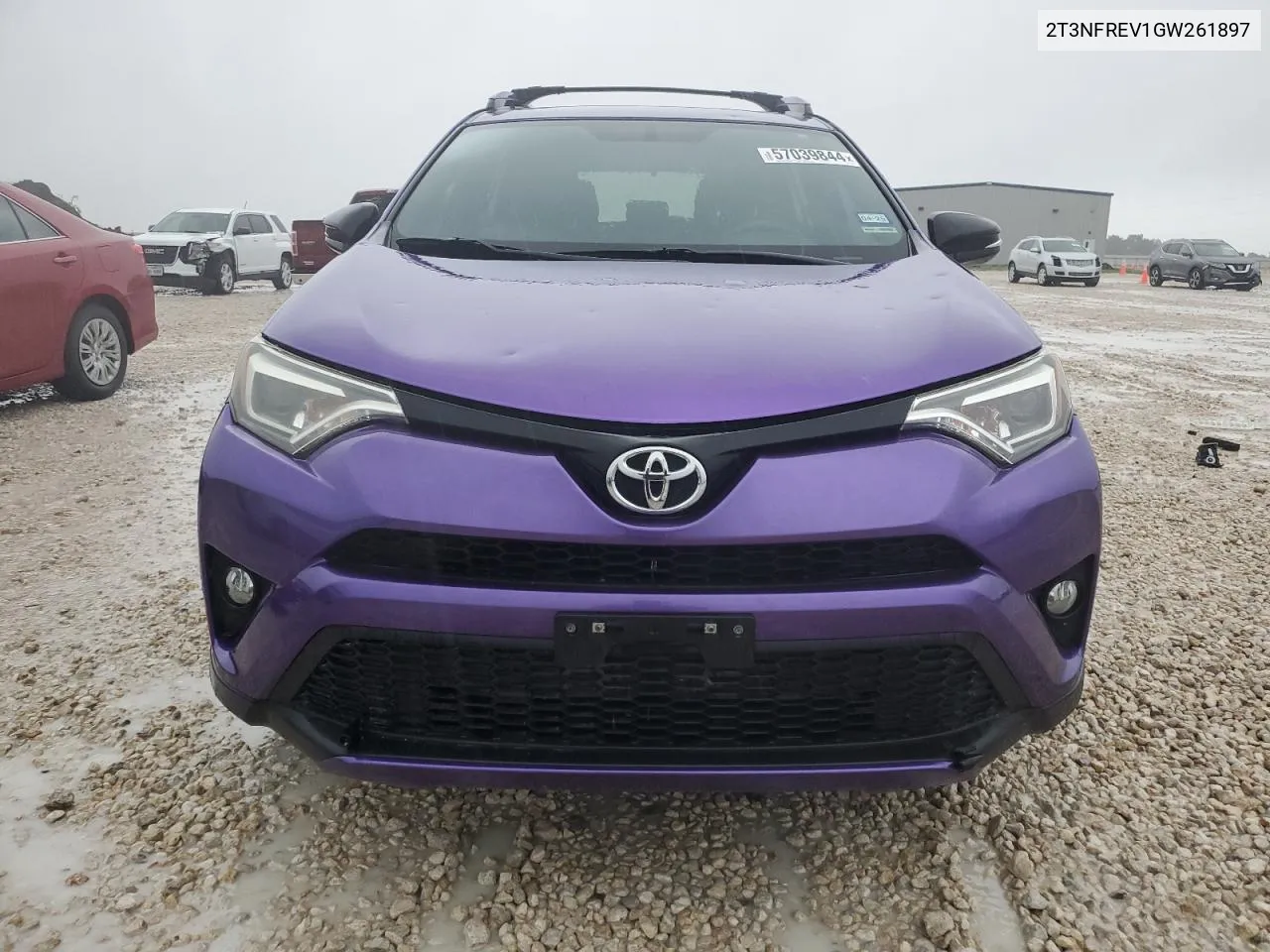 2016 Toyota Rav4 Se VIN: 2T3NFREV1GW261897 Lot: 57039844