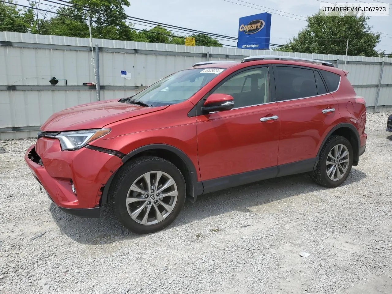 2016 Toyota Rav4 Limited VIN: JTMDFREV4GJ067973 Lot: 59529024