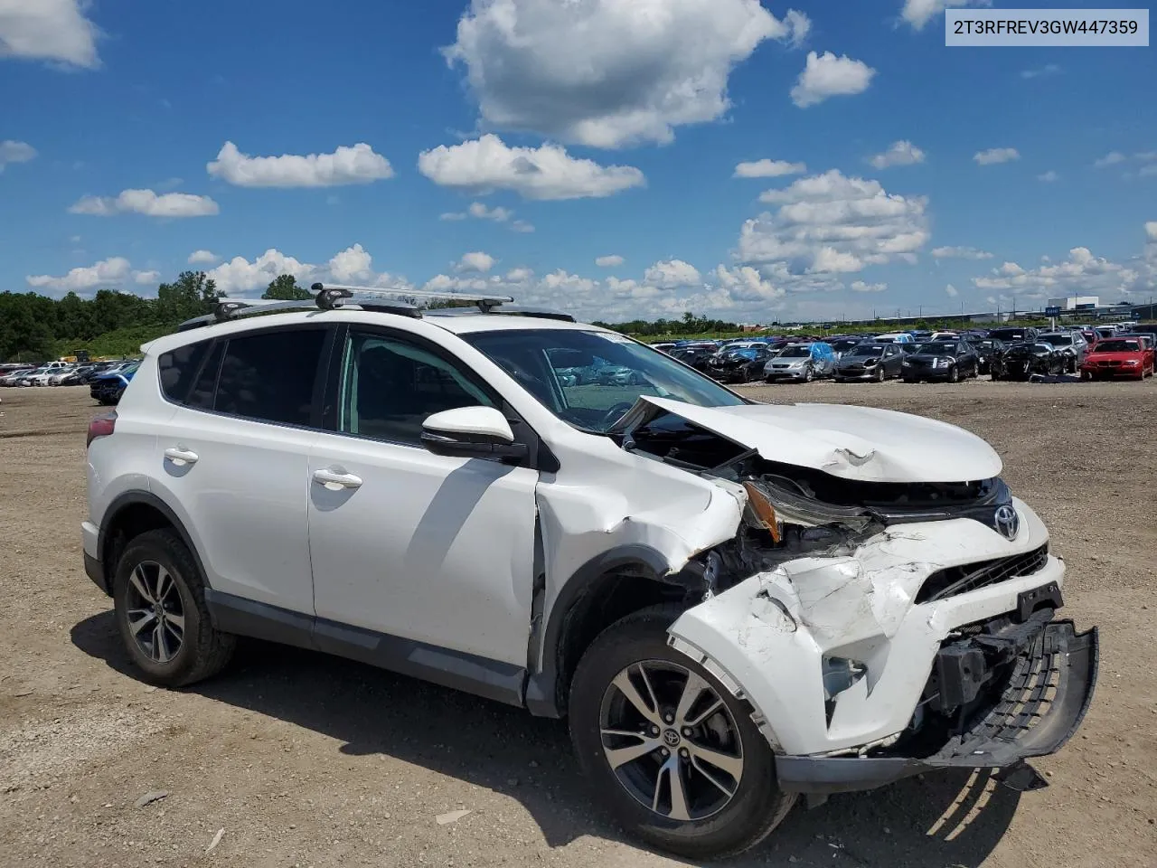 2016 Toyota Rav4 Xle VIN: 2T3RFREV3GW447359 Lot: 61726484