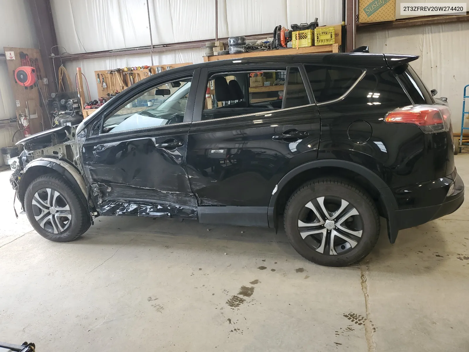 2016 Toyota Rav4 Le VIN: 2T3ZFREV2GW274420 Lot: 63635864