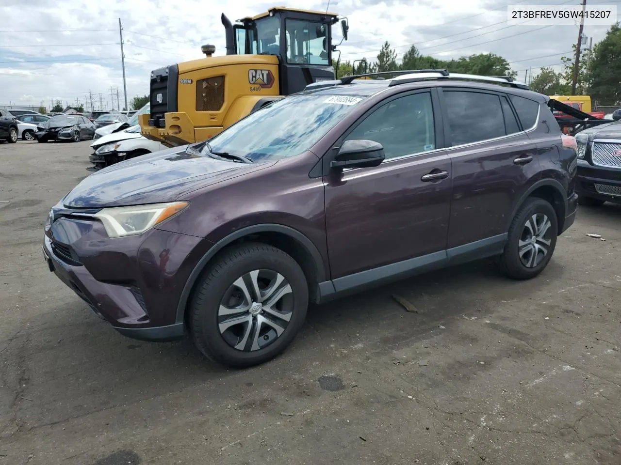 2016 Toyota Rav4 Le VIN: 2T3BFREV5GW415207 Lot: 67982894