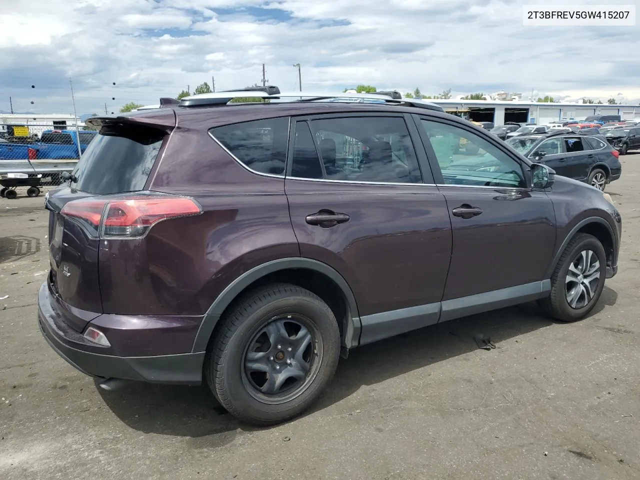 2016 Toyota Rav4 Le VIN: 2T3BFREV5GW415207 Lot: 67982894