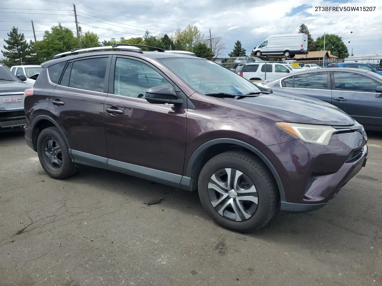 2T3BFREV5GW415207 2016 Toyota Rav4 Le