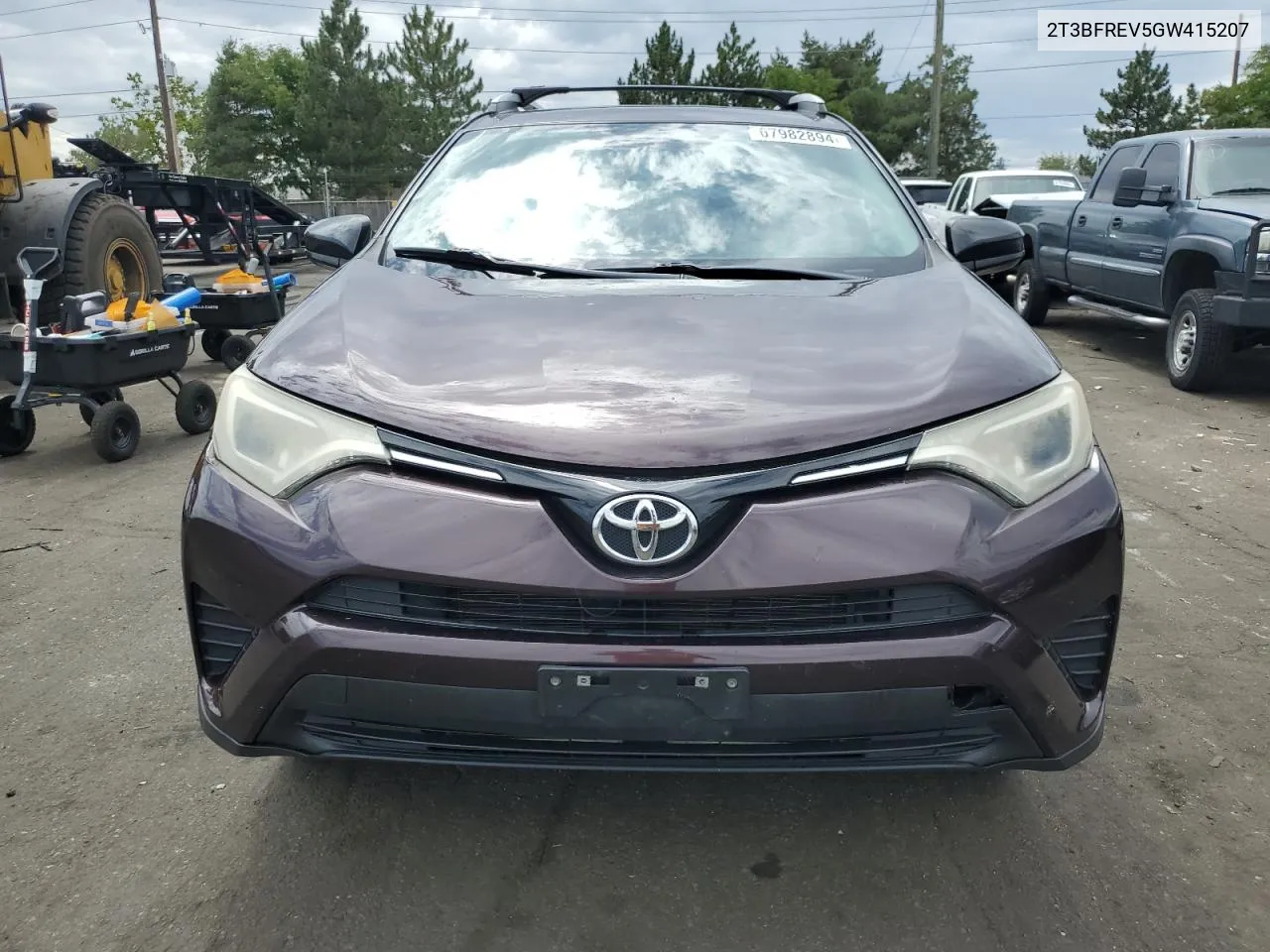 2016 Toyota Rav4 Le VIN: 2T3BFREV5GW415207 Lot: 67982894