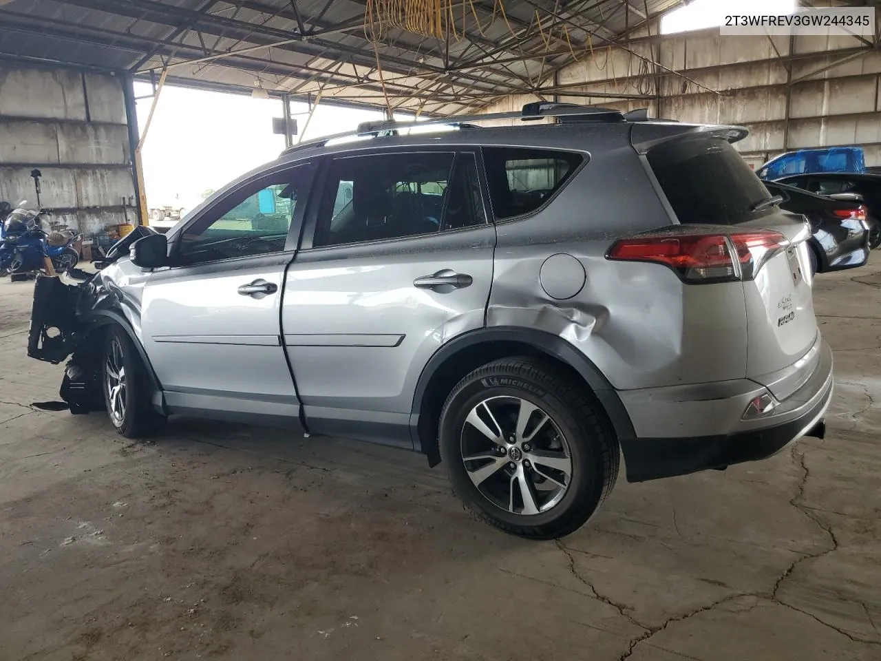 2T3WFREV3GW244345 2016 Toyota Rav4 Xle