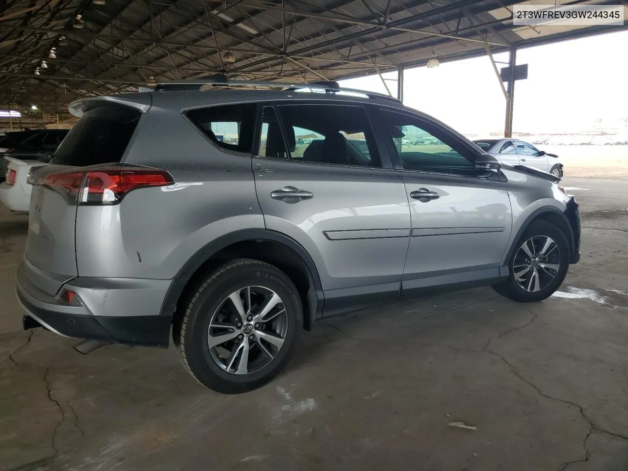 2T3WFREV3GW244345 2016 Toyota Rav4 Xle