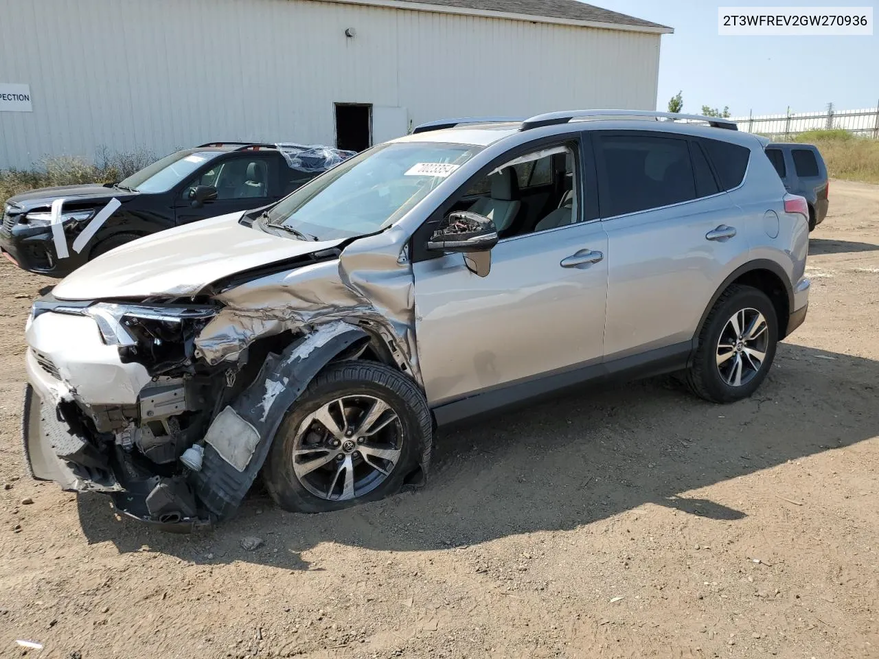 2016 Toyota Rav4 Xle VIN: 2T3WFREV2GW270936 Lot: 70023354