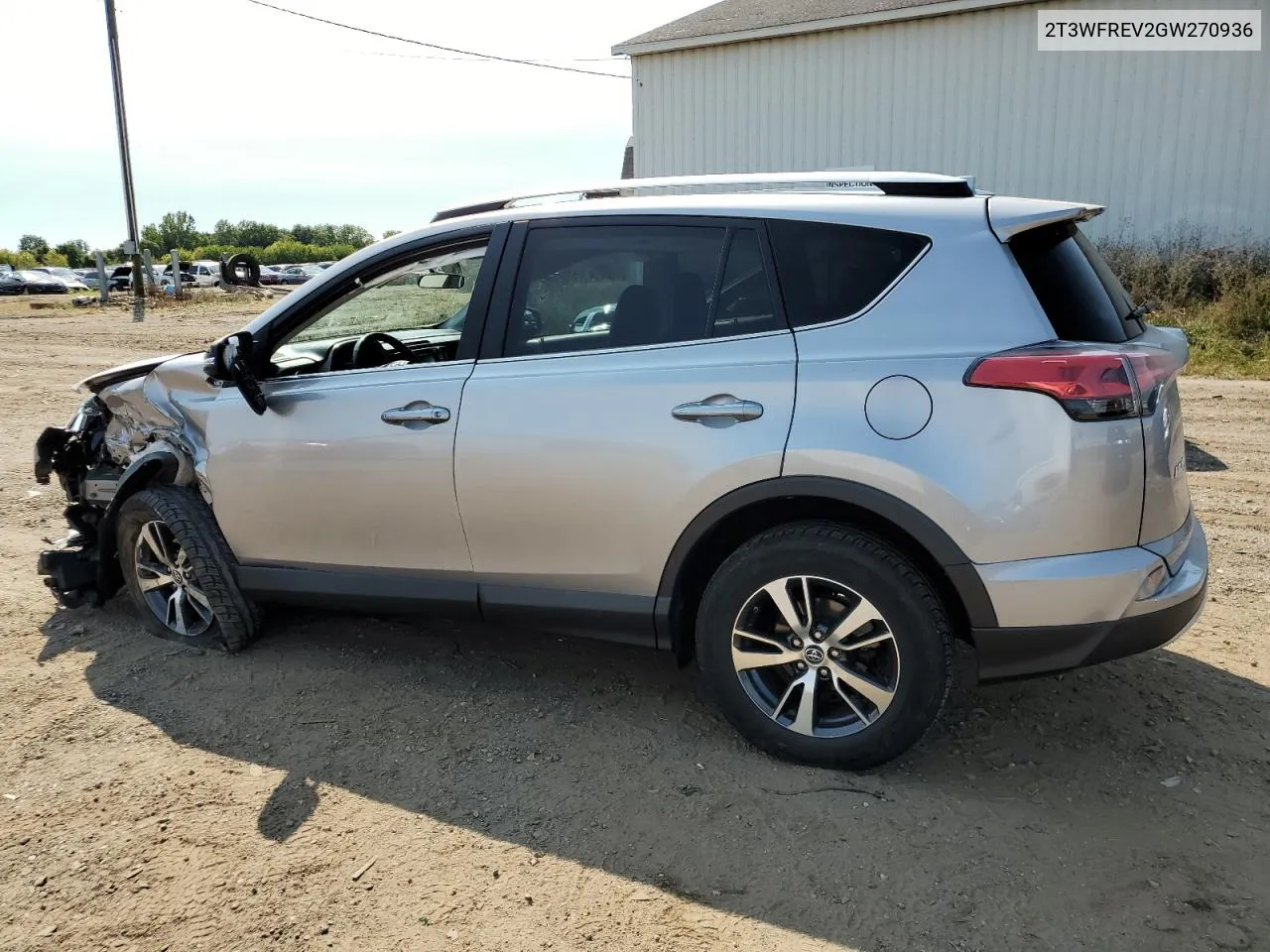 2016 Toyota Rav4 Xle VIN: 2T3WFREV2GW270936 Lot: 70023354