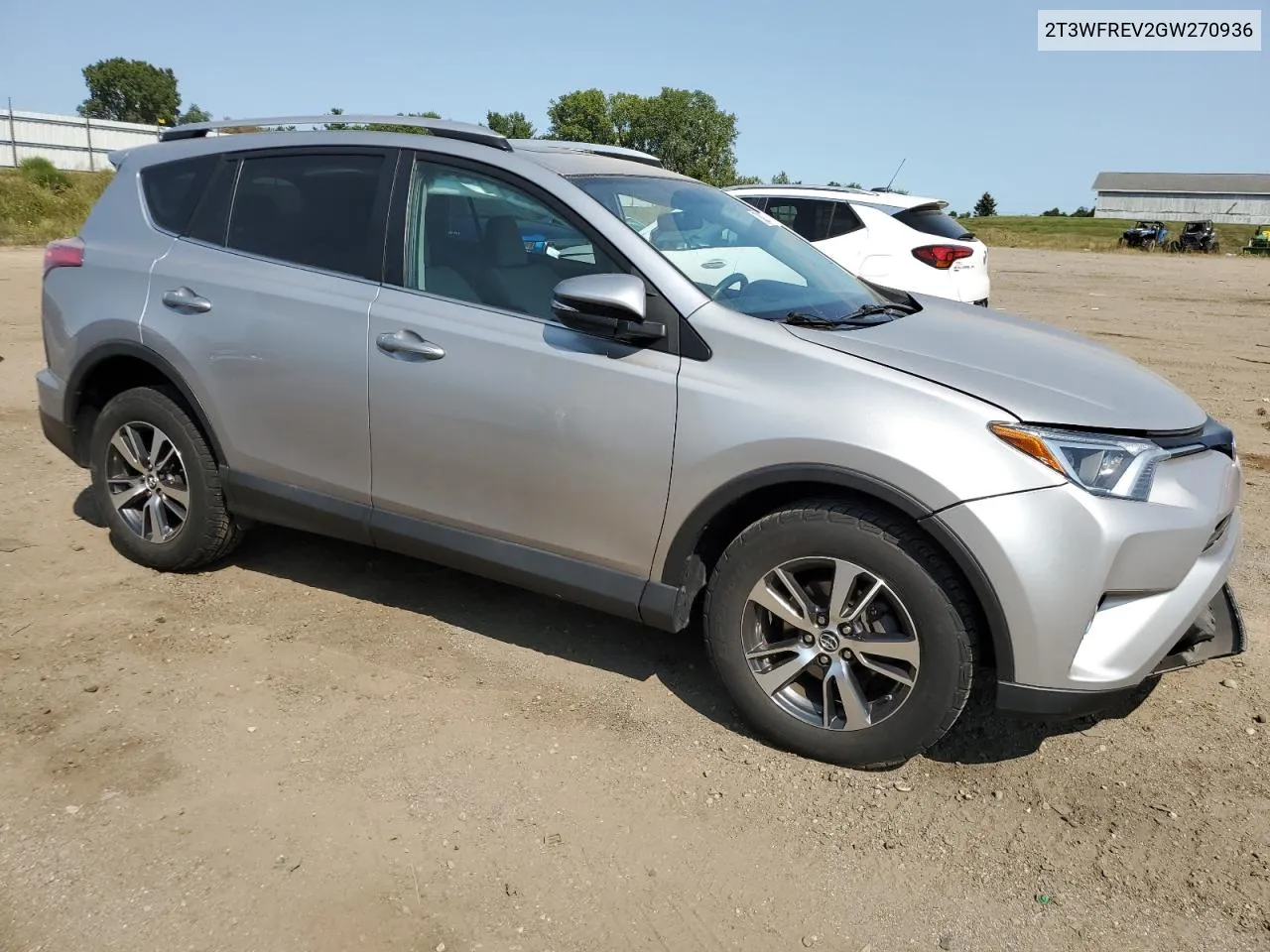 2016 Toyota Rav4 Xle VIN: 2T3WFREV2GW270936 Lot: 70023354