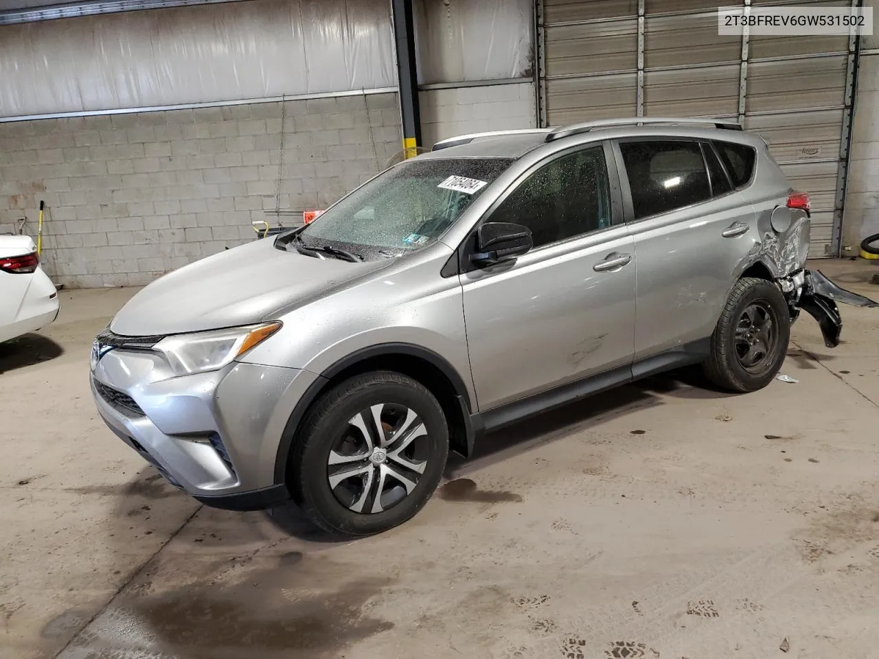 2T3BFREV6GW531502 2016 Toyota Rav4 Le