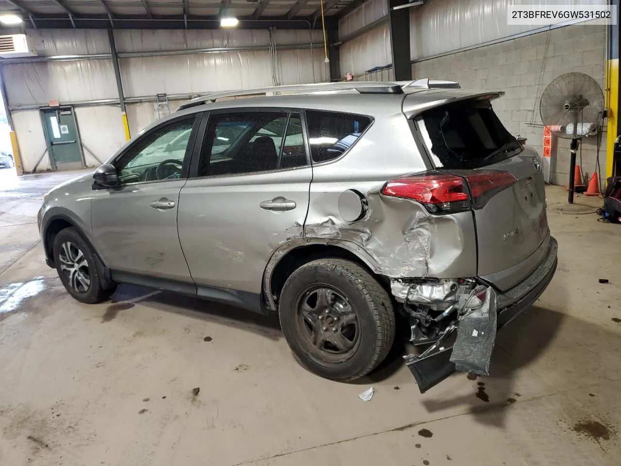 2016 Toyota Rav4 Le VIN: 2T3BFREV6GW531502 Lot: 71054064