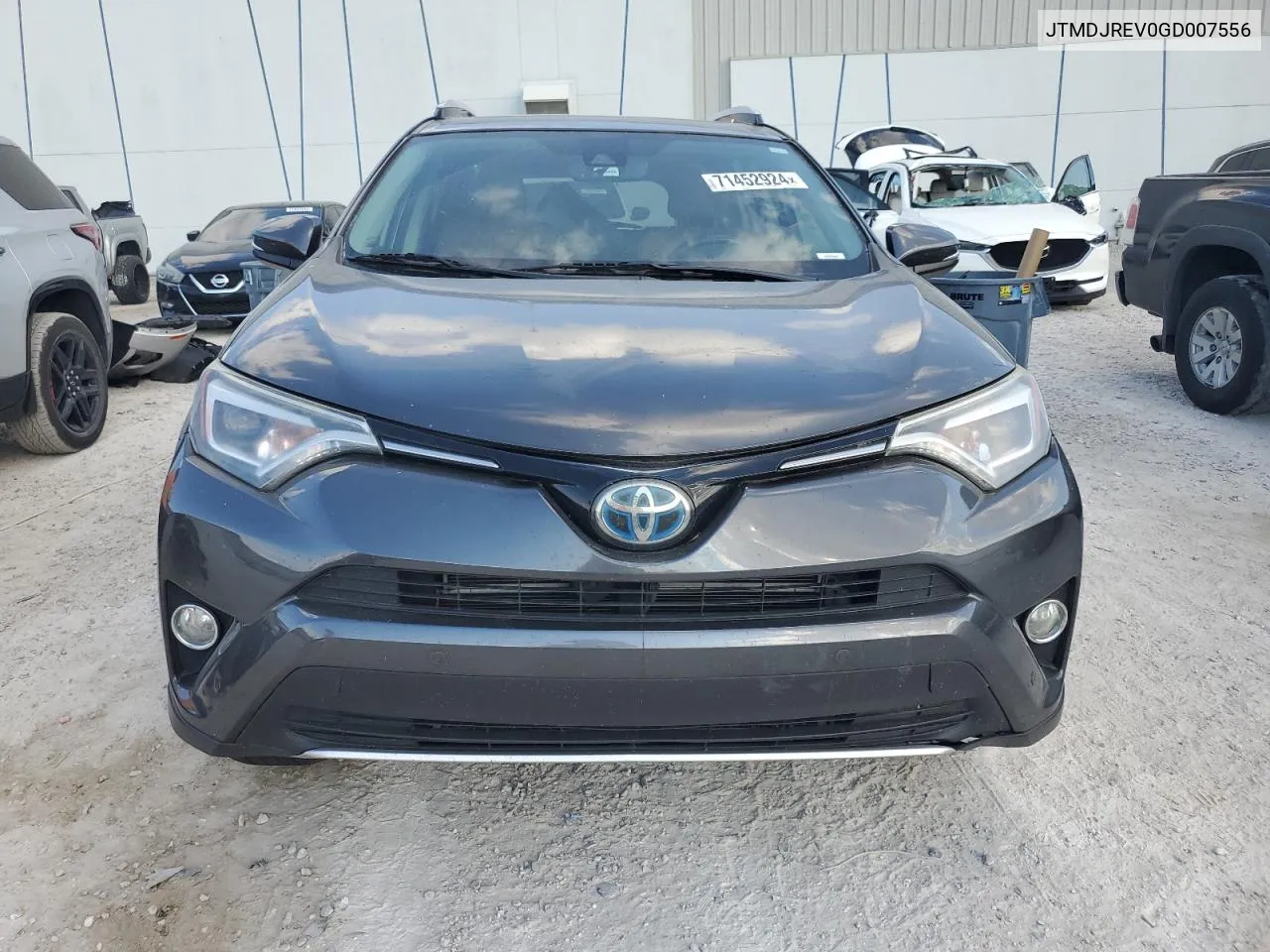 JTMDJREV0GD007556 2016 Toyota Rav4 Hv Limited