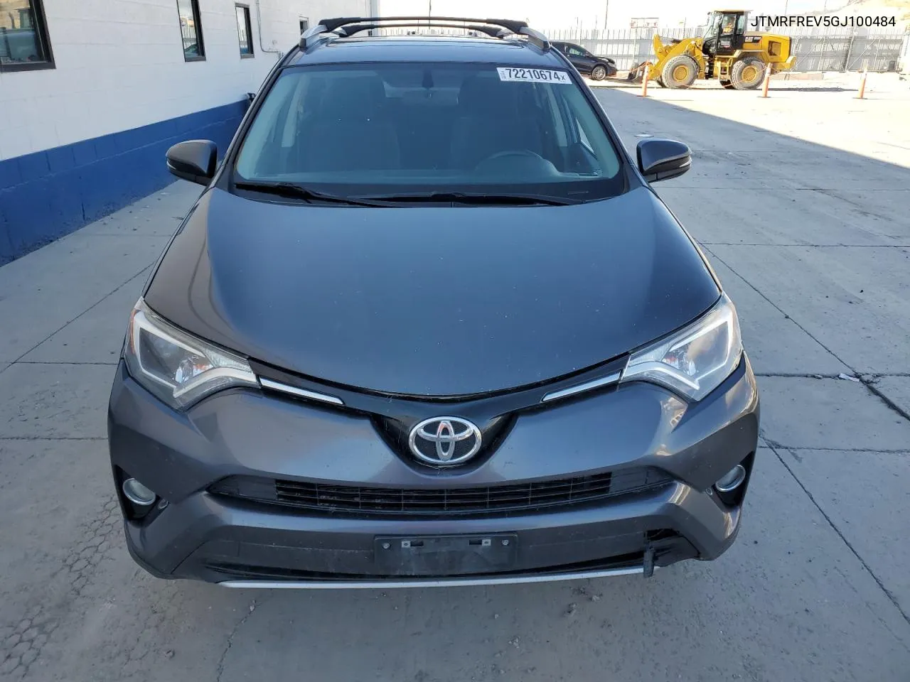 2016 Toyota Rav4 Xle VIN: JTMRFREV5GJ100484 Lot: 72210674