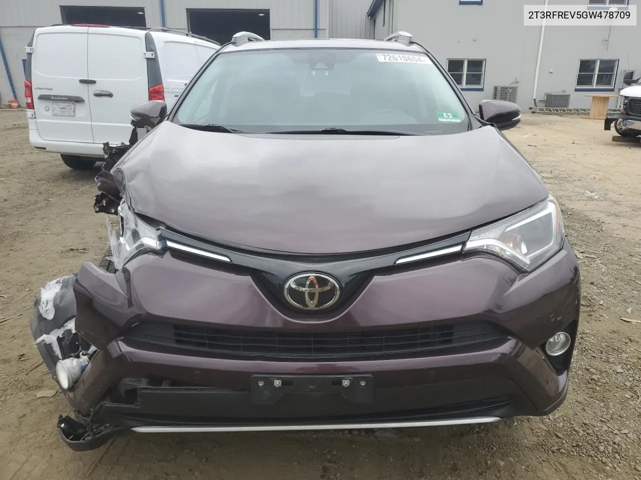 2T3RFREV5GW478709 2016 Toyota Rav4 Xle