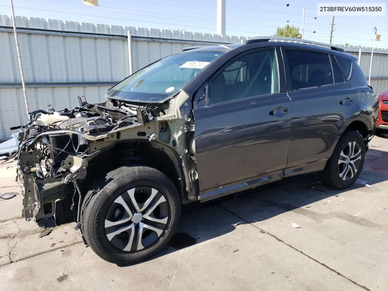 2016 Toyota Rav4 Le VIN: 2T3BFREV6GW515350 Lot: 72630204