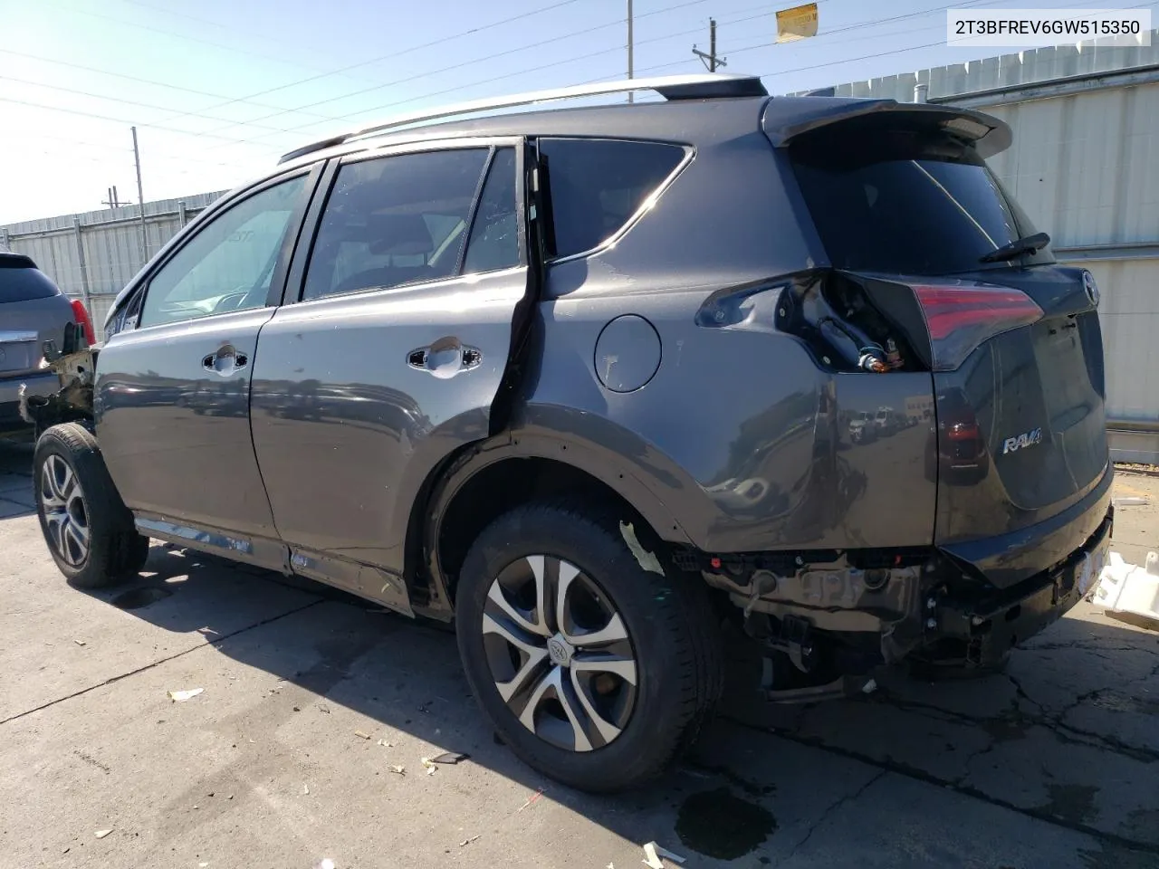 2016 Toyota Rav4 Le VIN: 2T3BFREV6GW515350 Lot: 72630204