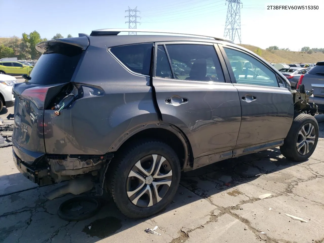 2016 Toyota Rav4 Le VIN: 2T3BFREV6GW515350 Lot: 72630204