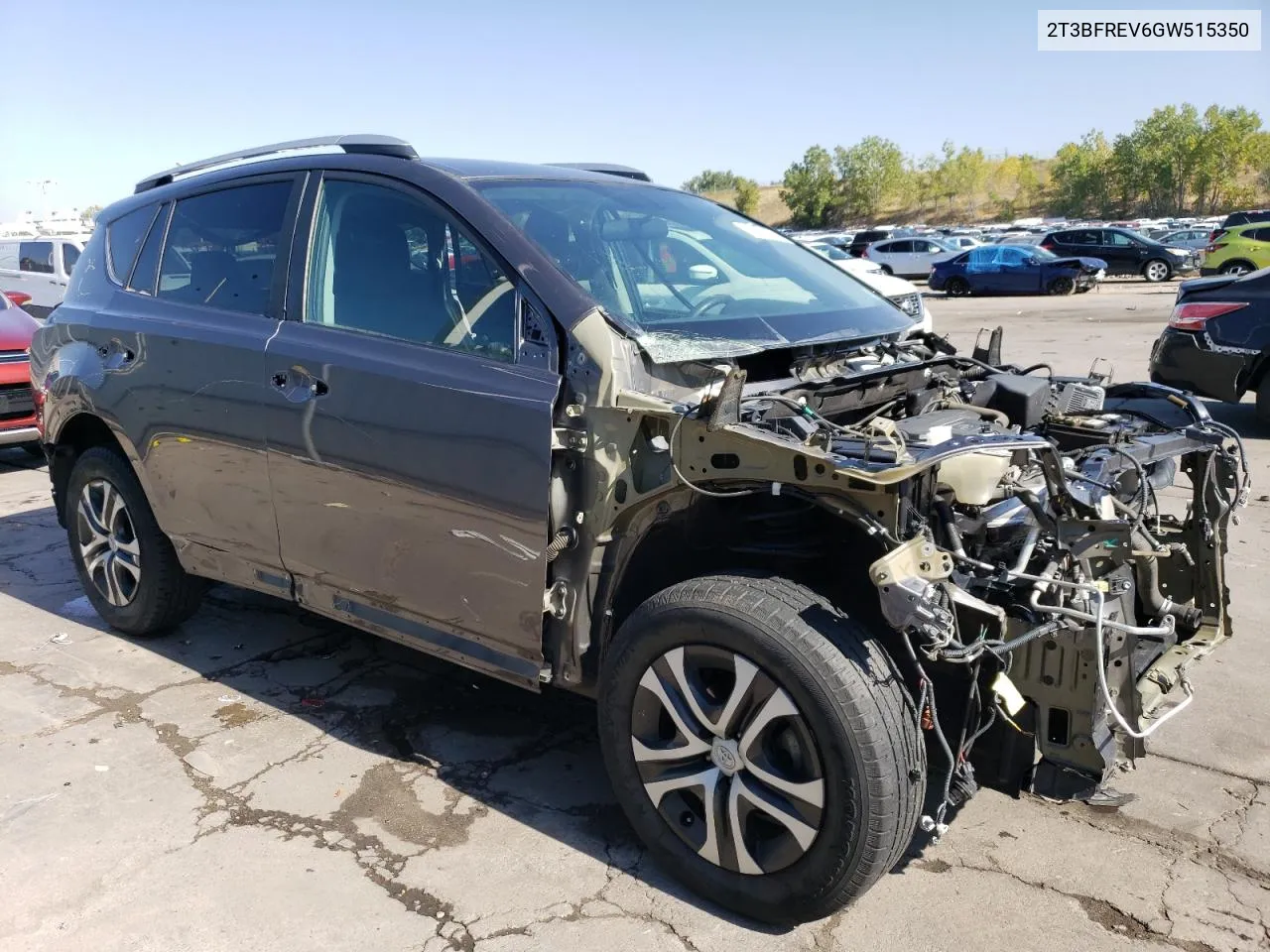 2016 Toyota Rav4 Le VIN: 2T3BFREV6GW515350 Lot: 72630204